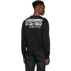 Helmut Lang Black Logo Hack Standard Sweatshirt