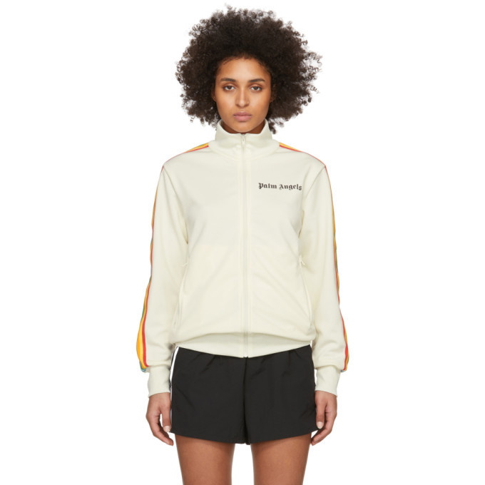Palm Angels Off-White Rainbow Track Jacket Palm Angels