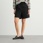 Nothing Written Women's Pale Linen Shorts in Black