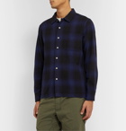 Universal Works - Checked Cotton Shirt - Blue