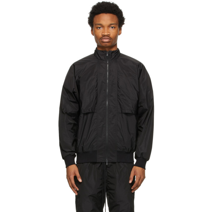 Photo: Fear of God Black Nylon Track Jacket