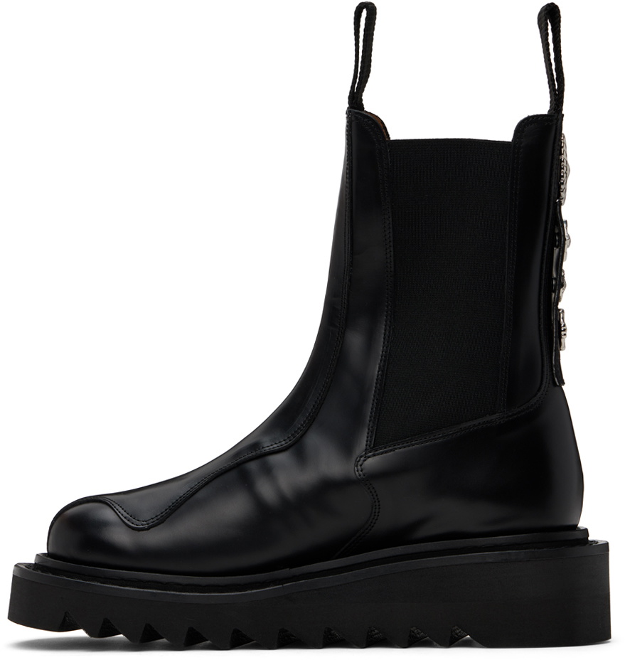 Toga Pulla SSENSE Exclusive Black Chelsea Boots