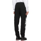 Moncler Genius 2 Moncler 1952 Black Fleece Logo Lounge Pants