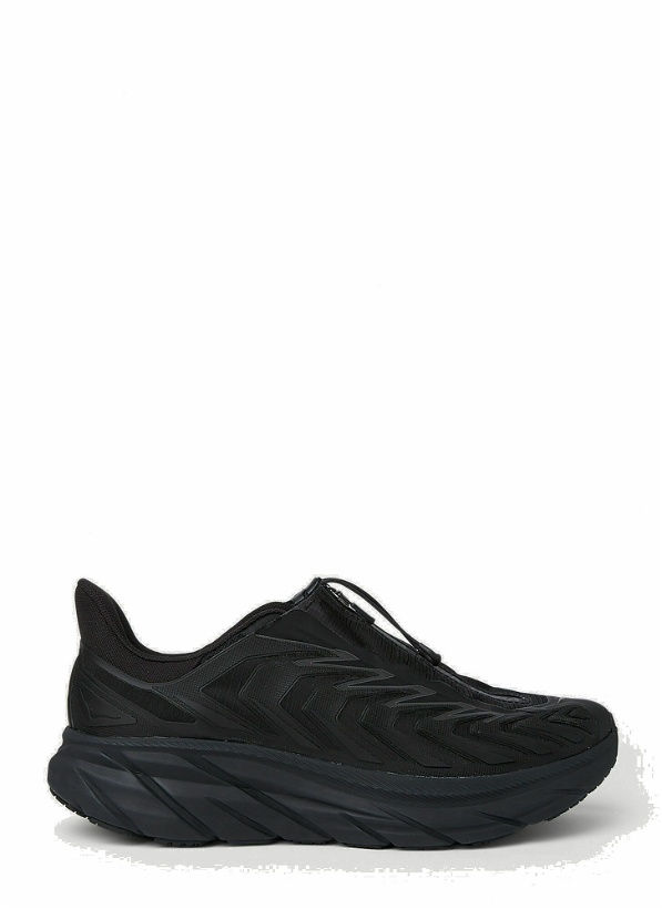 Photo: Hoka One One - Project Clifton Sneakers in Black