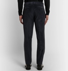 Paul Smith - Midnight-Blue Soho Slim-Fit Cotton and Cashmere-Blend Corduroy Suit Trousers - Blue