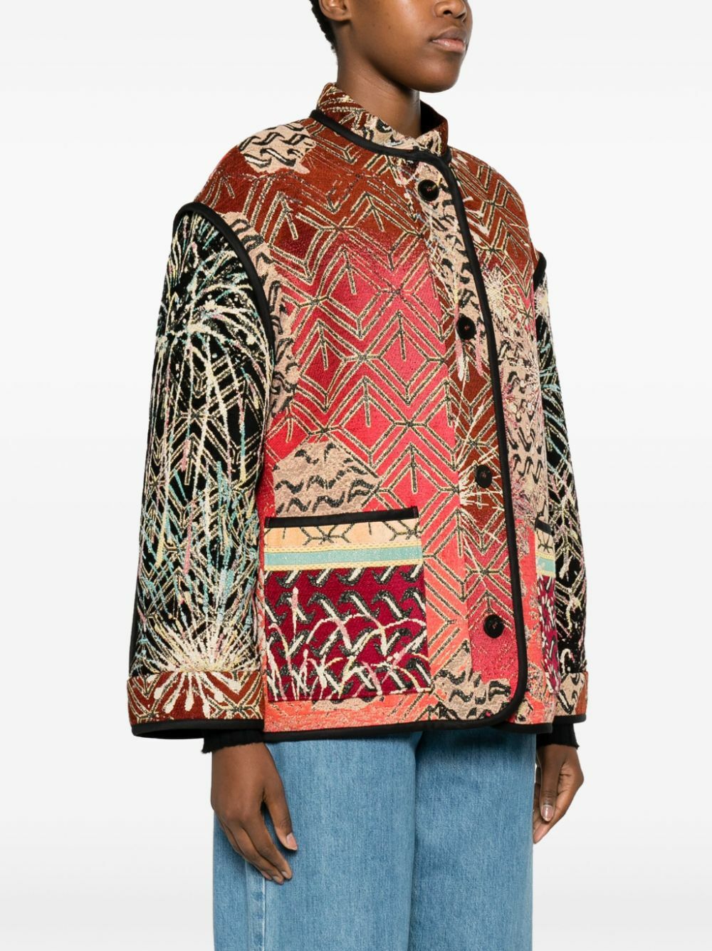 美品 forte forte インド刺繍 ショートジャケット FORTE FORTE - Jacquard Short Coat Forte Forte
