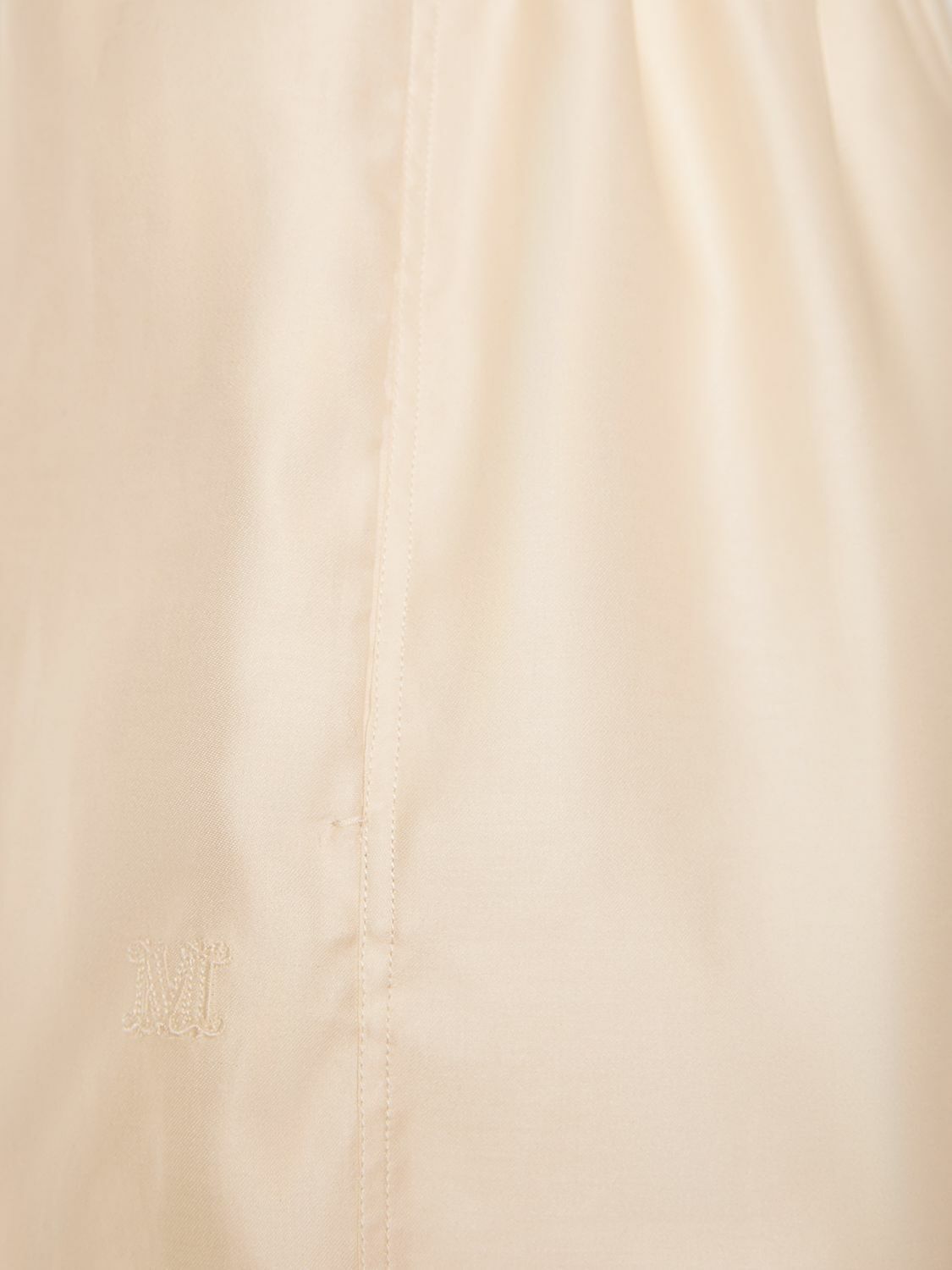 MAX MARA - Piadena Cotton High Waist Shorts Max Mara