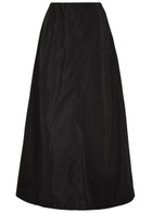 BY Malene Birger Isoldas Satin Maxi Skirt Black
