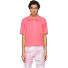 Phlemuns Pink Logo Pocket Polo