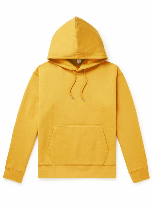 Photo: ARKET - Owl Organic Cotton-Jersey Hoodie - Yellow