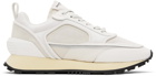 Balmain White Racer Sneakers