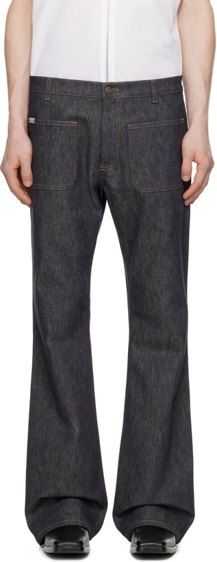 Photo: Courrèges Gray Bootcut Jeans