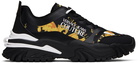 Versace Jeans Couture Black Trail Trek Sneakers