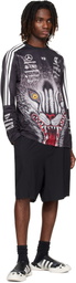 Y-3 Black Mercedes-AMG F1 Edition Driver Jersey T-shirt