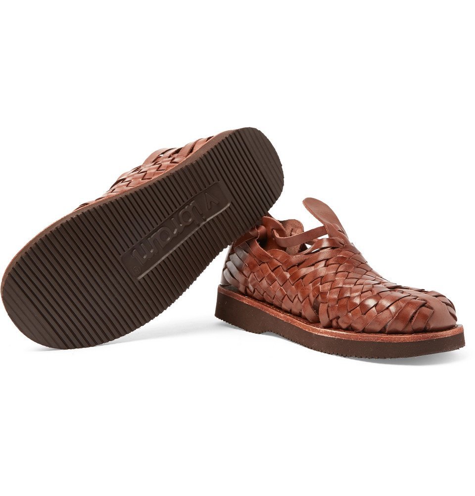 yuketen crus woven leather sandals