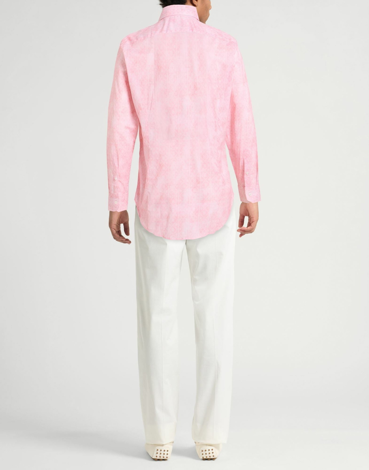 Fedeli Mens Shirt in Pink