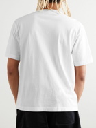Lady White Co - Athens Cotton-Jersey T-Shirt - White