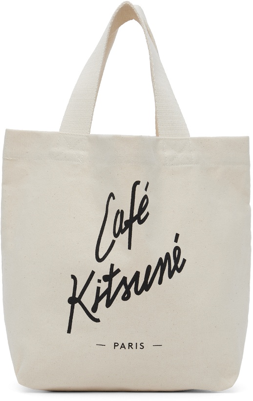 Photo: Maison Kitsuné Off-White Mini 'Cafe Kitsuné' Tote