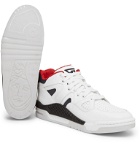 Versace - Panelled Leather Sneakers - White