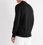 Mr P. - Cashmere and Silk-Blend Polo Shirt - Black