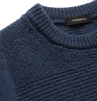 Ermenegildo Zegna - Cashmere and Silk-Blend Sweater - Blue