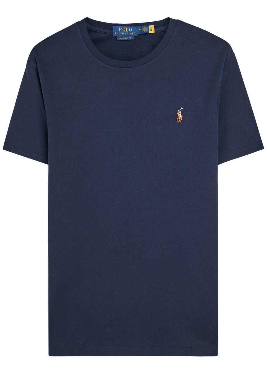 Polo Ralph Lauren Men's NYC Run Club T-Shirt in Cruise Navy Polo Ralph Lauren Men's NYC Run Club T-Shirt in Cruise Navy