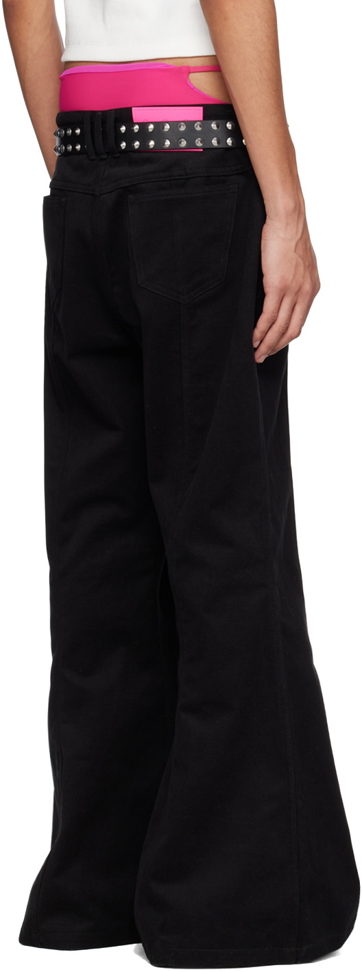 Marshall Columbia Black Paneled Jeans