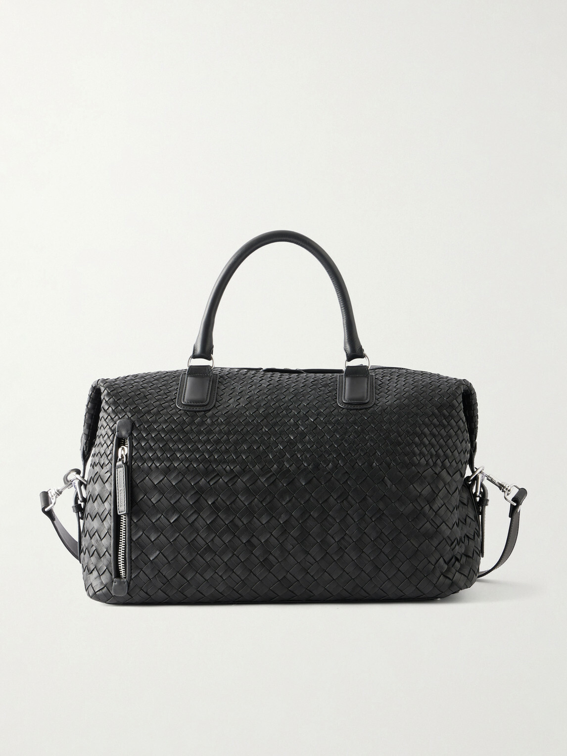 Officine Creative - Woven Leather Weekend Bag