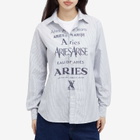 Aries Women's Perfume Oxford Shirt in Black