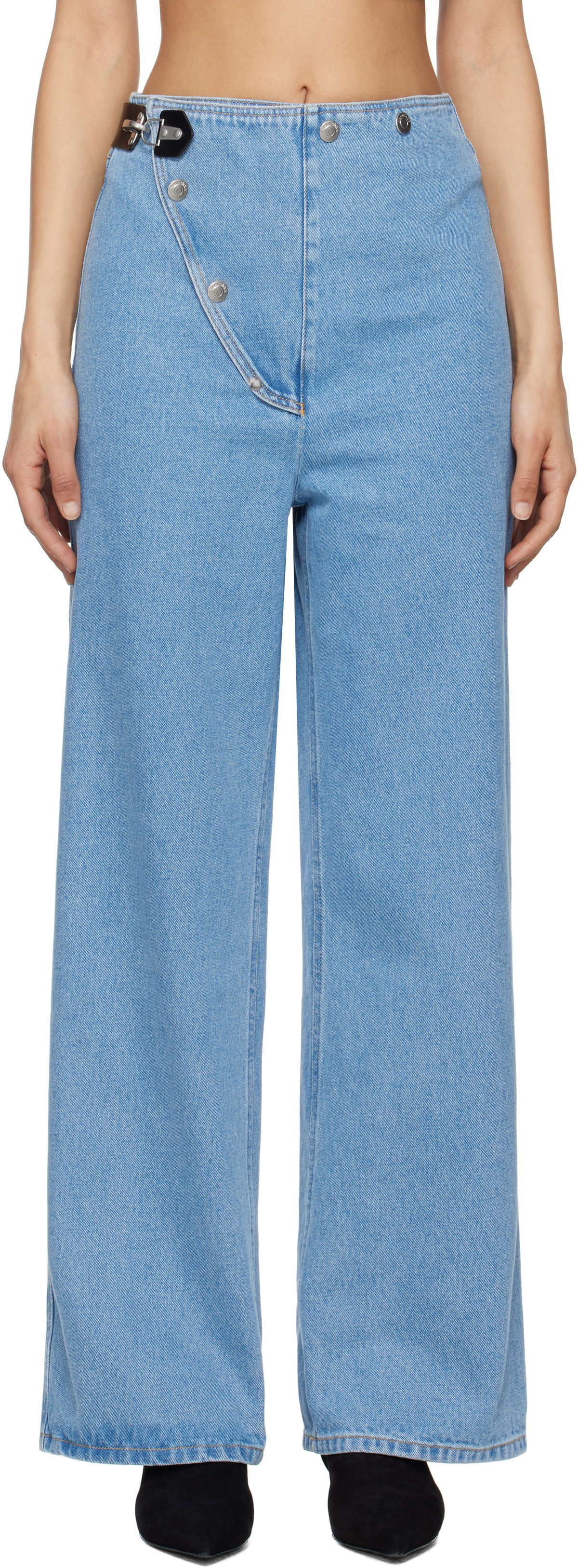 Nanushka Blue Makena Jeans