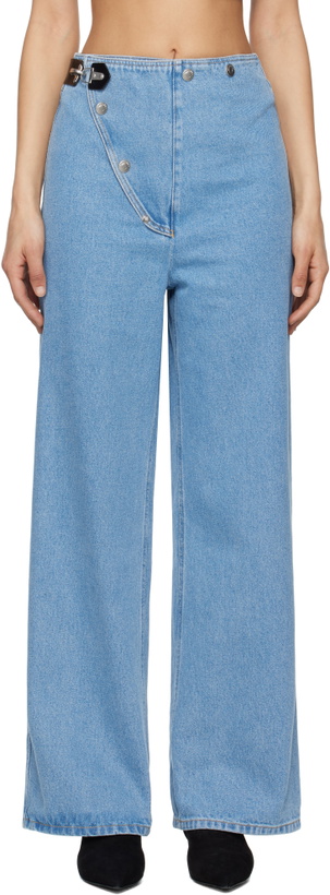 Photo: Nanushka Blue Makena Jeans