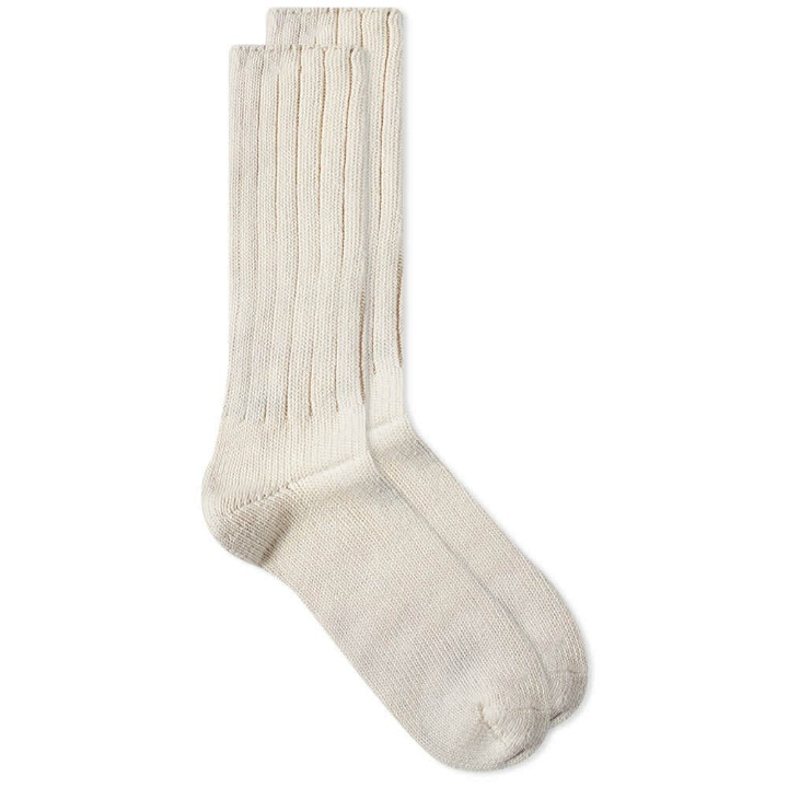 Photo: Anonymous Ism Uneven Dye Crew Sock in Light Blue