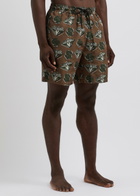 Billionaire Boys Club Dollar Printed Shell Swim Shorts Khaki