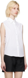 Ernest W. Baker White Buttoned Shirt