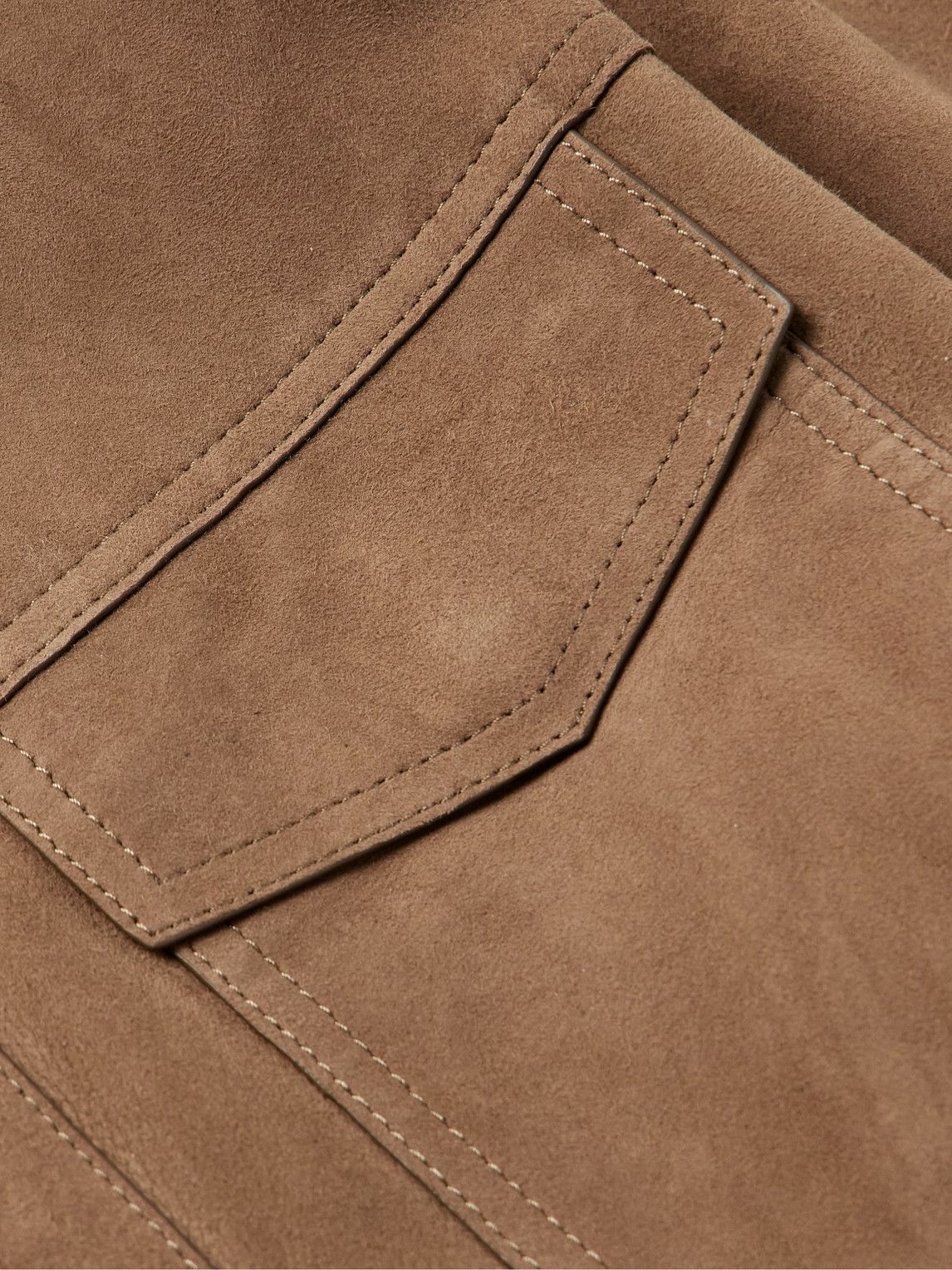 Yves Salomon - Suede Jacket - Brown