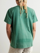 Gallery Dept. - Vintage Logo-Print Cotton-Jersey T-Shirt - Green