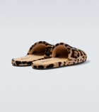 Dolce&Gabbana Leopard-print slippers