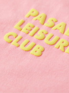 Pasadena Leisure Club - Logo-Print Cotton-Jersey T-Shirt - Pink