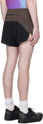 Soar Running Gray & Black Hot Weather Shorts