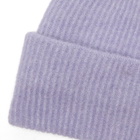 Samsøe Samsøe Women's Nor Fluffy Knit Beanie Hat in Wisteria 