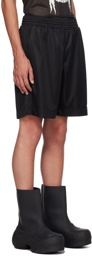 Givenchy Black Embroidered Shorts