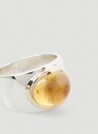 Pearls Before Swine Citrine Ring