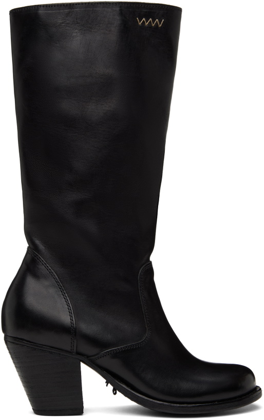 Photo: visvim Black Rosebud Tall Boots