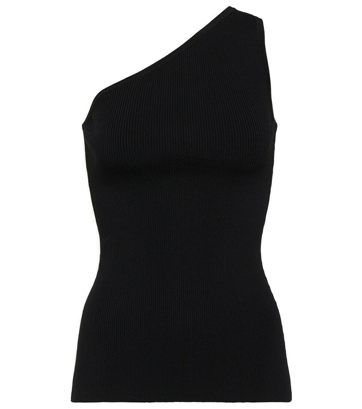 Photo: Toteme One-shoulder jersey top