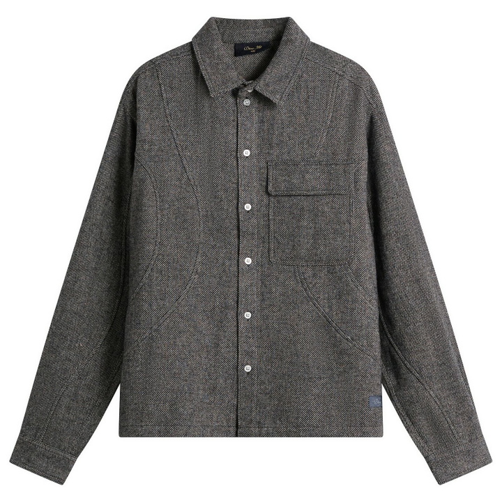 Photo: Dime Men's Wool Overshirt in Silver