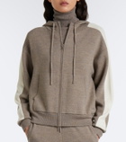 Fusalp Nymira wool-blend zip-up hoodie