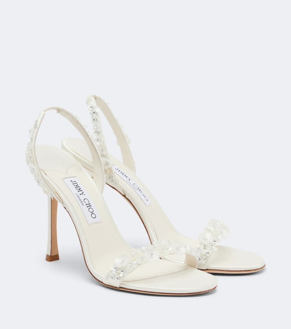 Jimmy Choo Jenn embellished slingback sandals