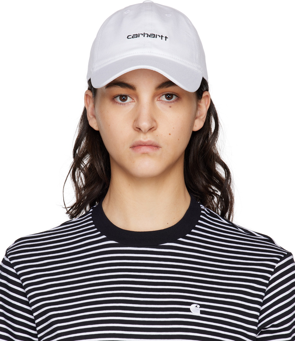 Carhartt Work In Progress White Script Cap Carhartt WIP