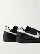 Nike - Field General 82 Shell and Leather Sneakers - Black