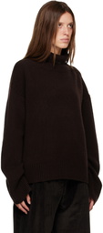 R2W Brown Straight Hem Turtleneck